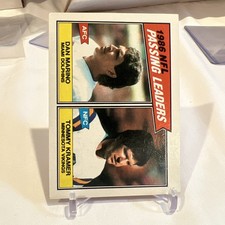1987 Topps Passing Leaders  Dan Marino, Tommy Kramer #237 More Cards Available