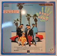 LASERDISC BAND OF THE HAND MAKER OF MIAMI VICE RARE HTF JAMES REMAR