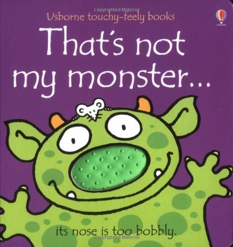 Thats Not My Monster (Touchy-Feely Board Books) | Fiona Watt NEW - Image 3