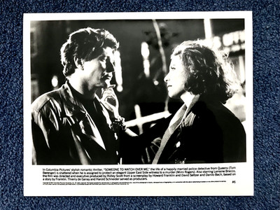 SOMEONE TO WATCH OVER ME Original 1987 Film Movie Photo MIMI ROGERS TOM BERENGER