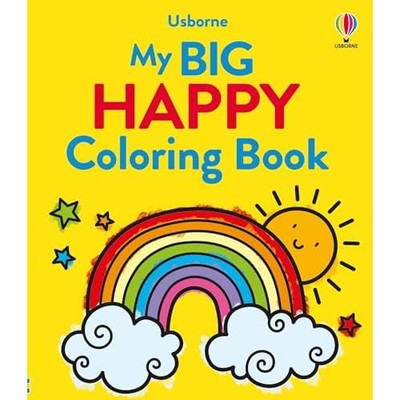 My Big Happy Coloring Book -  NEW Alice James 2025