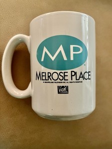 1993 FOX TV Officially Licensed - Five Melrose Place Mugs Never Used - Amazing!