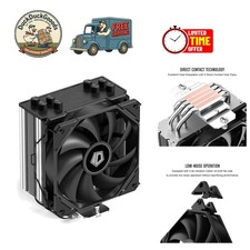 Compact CPU Air Cooler for Intel/AMD - 120mm PWM Fan with Silent Operation