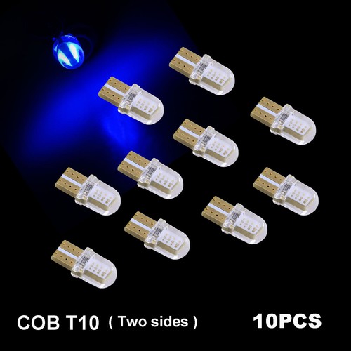 10x T10 168 W5W COB 8LED CANBUS Silica Blue Parking Side Driving Light Bulb P3 - Picture 7 of 10