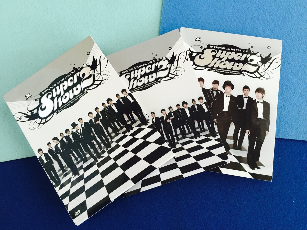 SUPER JUNIOR concert supershow 2nd VCD (2ea) | eBay