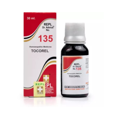 REPL Dr. Advice No 135 (Tocorel) (30ml) Homeopethic Drops