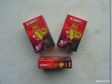 5 Cassette Video VHS-C Vierge EMTEC HG 30 - K7 Neuf .