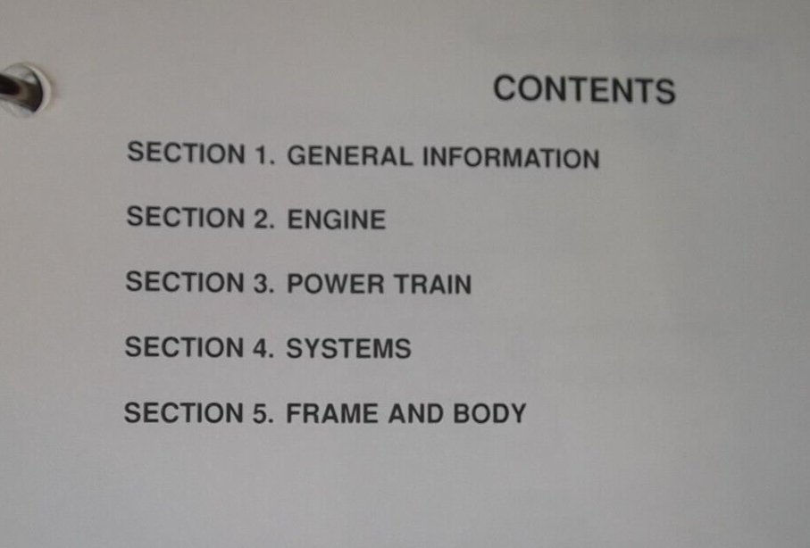 BELL B25B 6X6 ADT EXPORT MKII ARTICULATED TRUCK PARTS MANUAL BOOK