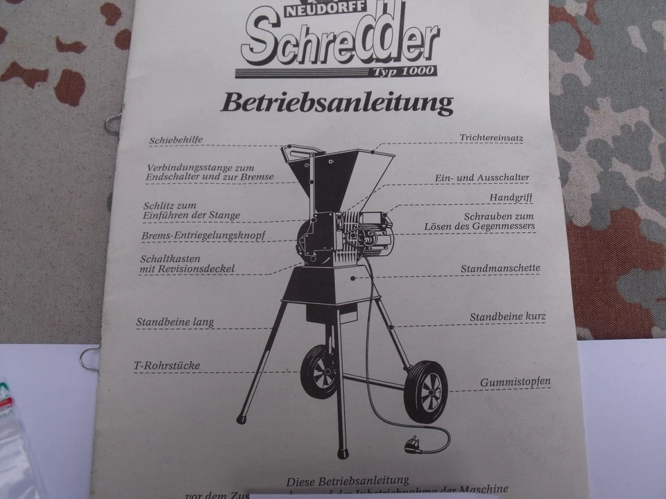 Ersatzmesser für Neudorff - Schredder Häcksler 1000/ab86 LGM 1000 2x2 Stück - Bild 3 von 4