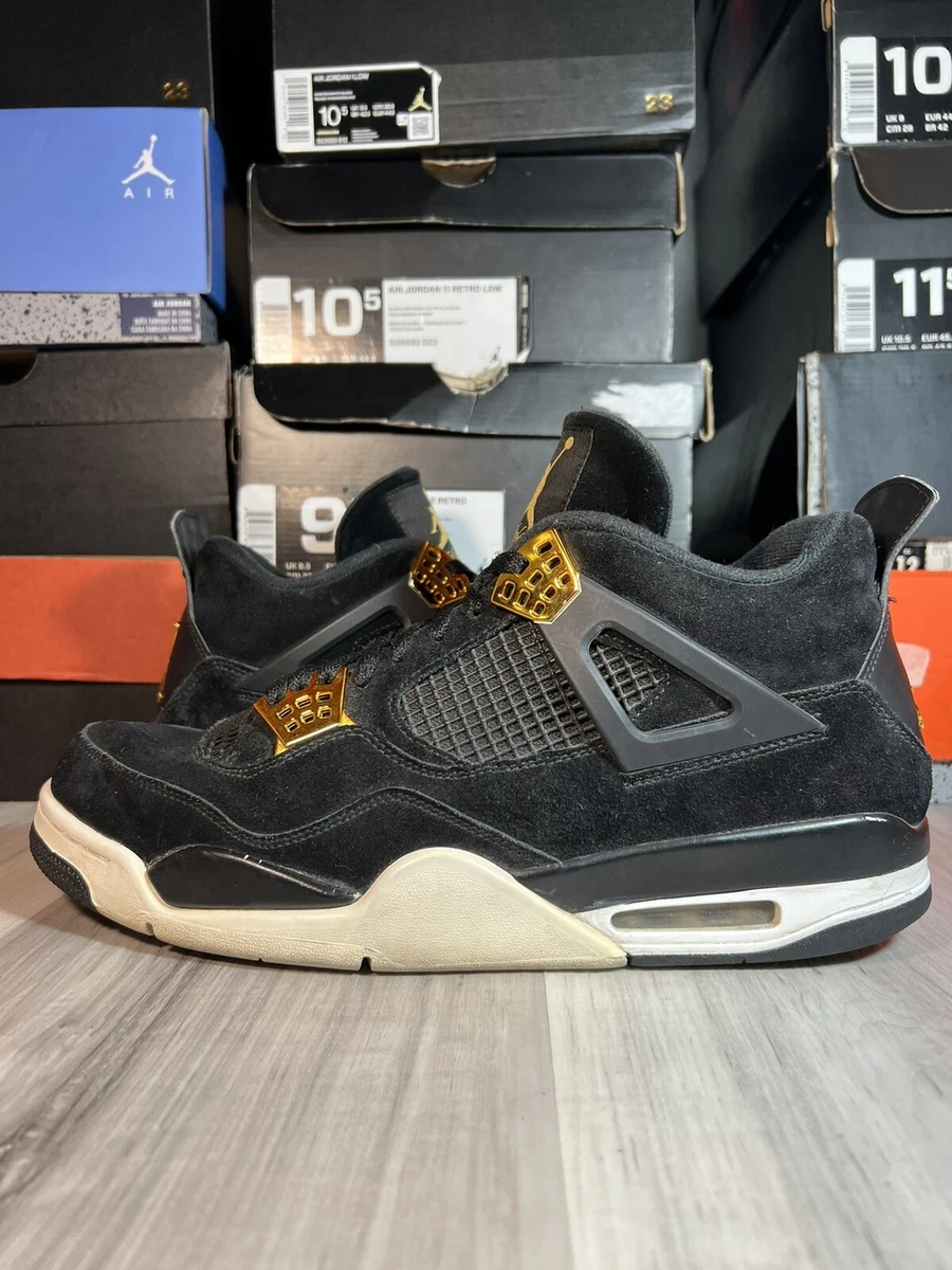 Jordan retro 4 black royalty discount