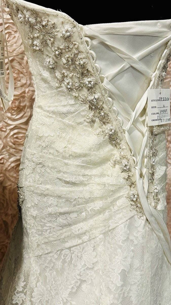 yp3344 davids bridal dress David's Bridal YP3344