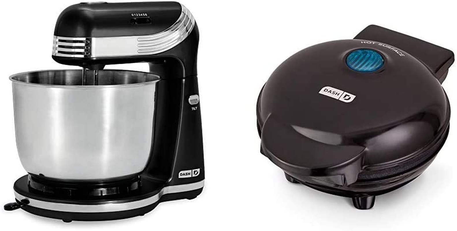 6-Speed 3 Qt Stand Mixer - Powerful Electric Kitchen Mixer for Daily Baking-image