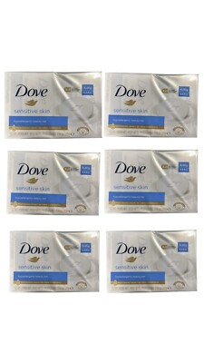 Dove Sensitive Skin Hypoallergen Beauty Bar Soap 90g (24 Seifen insgesamt)