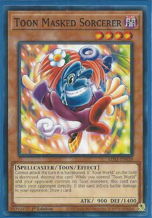 yugioh toon cards for sale YuGiOh Shonen Jump Ultra Rare Toon Dark Magician Girl JUMP-EN010