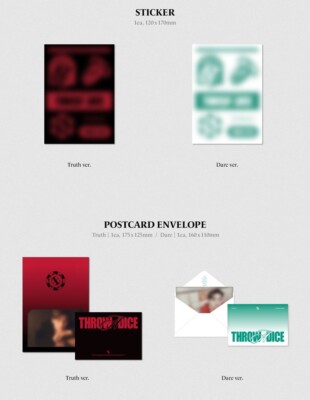 1P] XODIAC - 1st MINI ALBUM [THROW A DICE] K-Pop CD DISC Photo