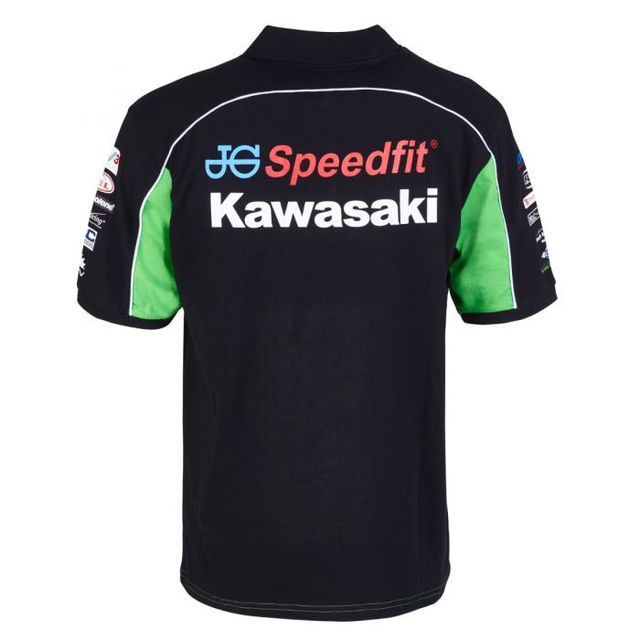 Official JG SPEEDFIT Kawasaki Polo shirt - 18JGK-AP1 | eBay