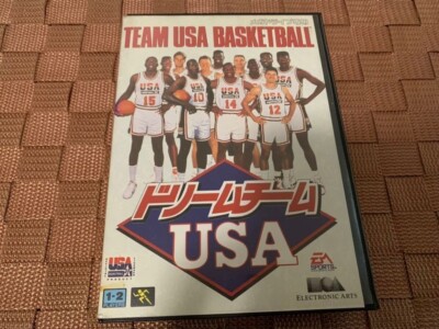 MD MEGA DRIVE USA DREAM TEAM BASKETBALL  JPN IMPORT NEW