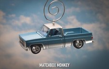 1985 Chevy Silverado C-10 Pickup Truck Squarebody Christmas Ornament C10 4x4