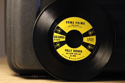 POLLY BERGEN 45 RPM RECORD...TD 178