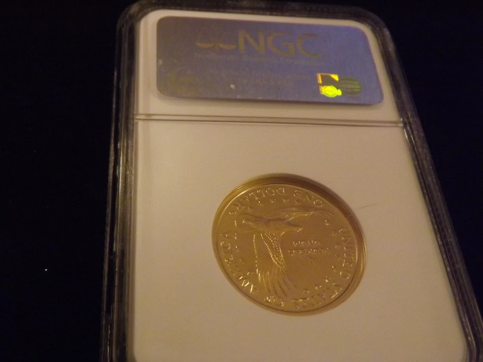 2001-S   $1  Sacagawea          NGC PF 70 Ultra Cameo - Image 2 of 2