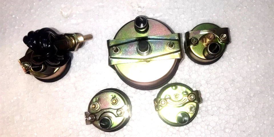 JEEP Willys Speedometer fits 1946-66 CJ-2A, 3A, 3B,M38, M38A1 Gauges Kit Black - Image 2 of 3