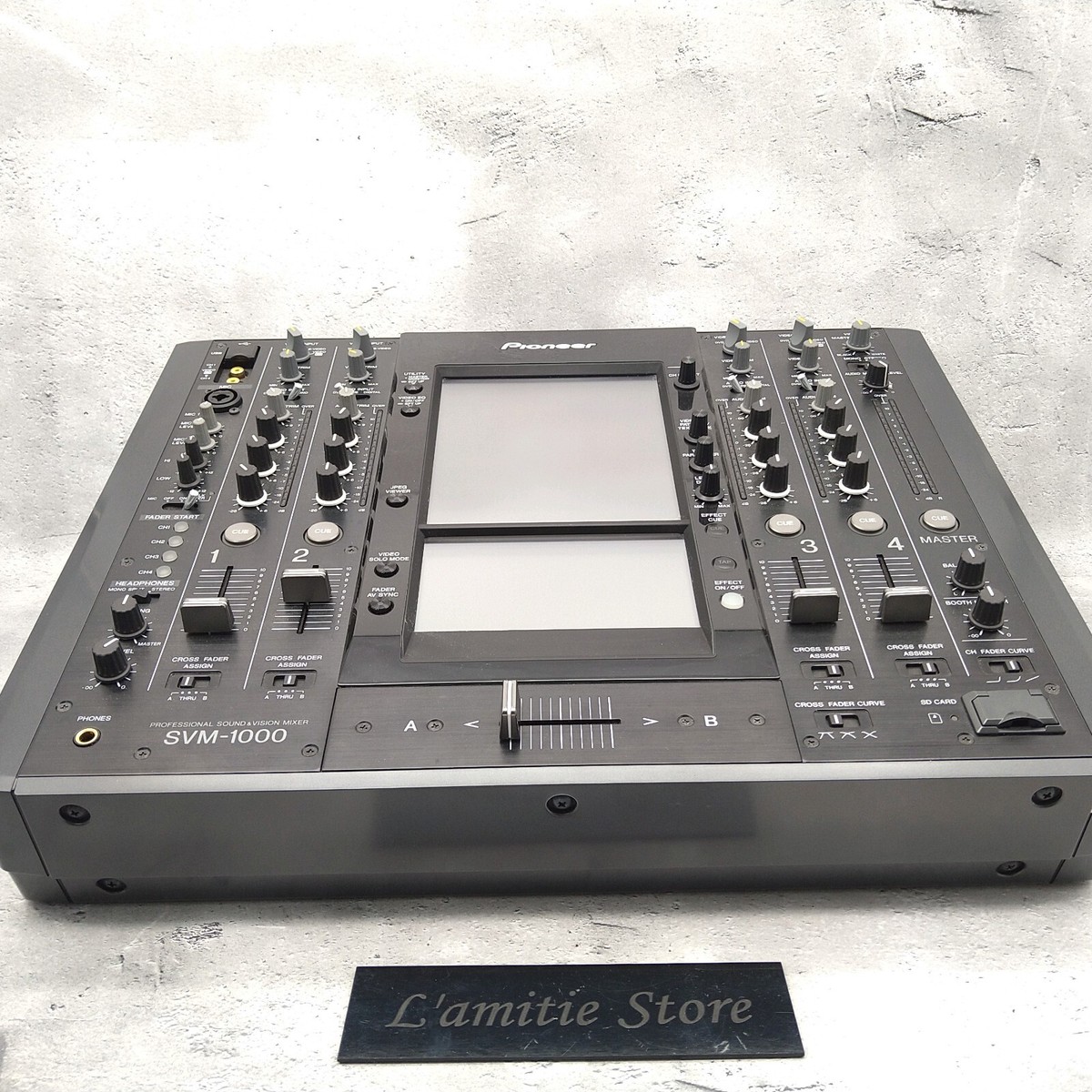 DJ機材 svm1000 Pioneer SVM-1000 & Hard Case Sound & Vision Pro DJ Mixer
