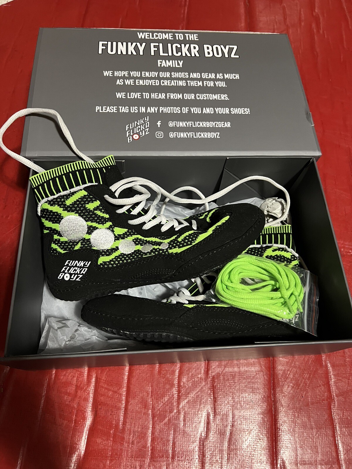 Funky Flicker Wrestling Shoes eBay