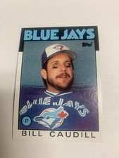 1986 Topps Toronto Blue Jays Bill Caudill