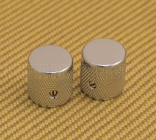 009-4057-049 2 Genuine Fender Guitar Pure Vintage '58 Knurled Telecaster Knobs