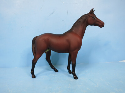 BREYER STABLEMATE-Dark Bay Thoroughbred-Swaps Mold-JCPenney 1996 Special Run