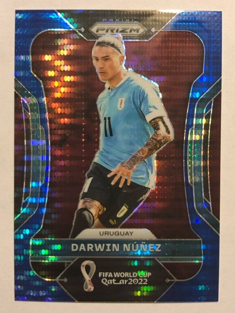 2022 Prizm World Cup Darwin Nunez Blue Breakaway /49!! Uruguay!!