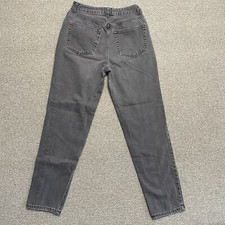 BDG Womens Mom Jeans Size 27 Washed Black Gray Denim High Rise Urban Outfitters
