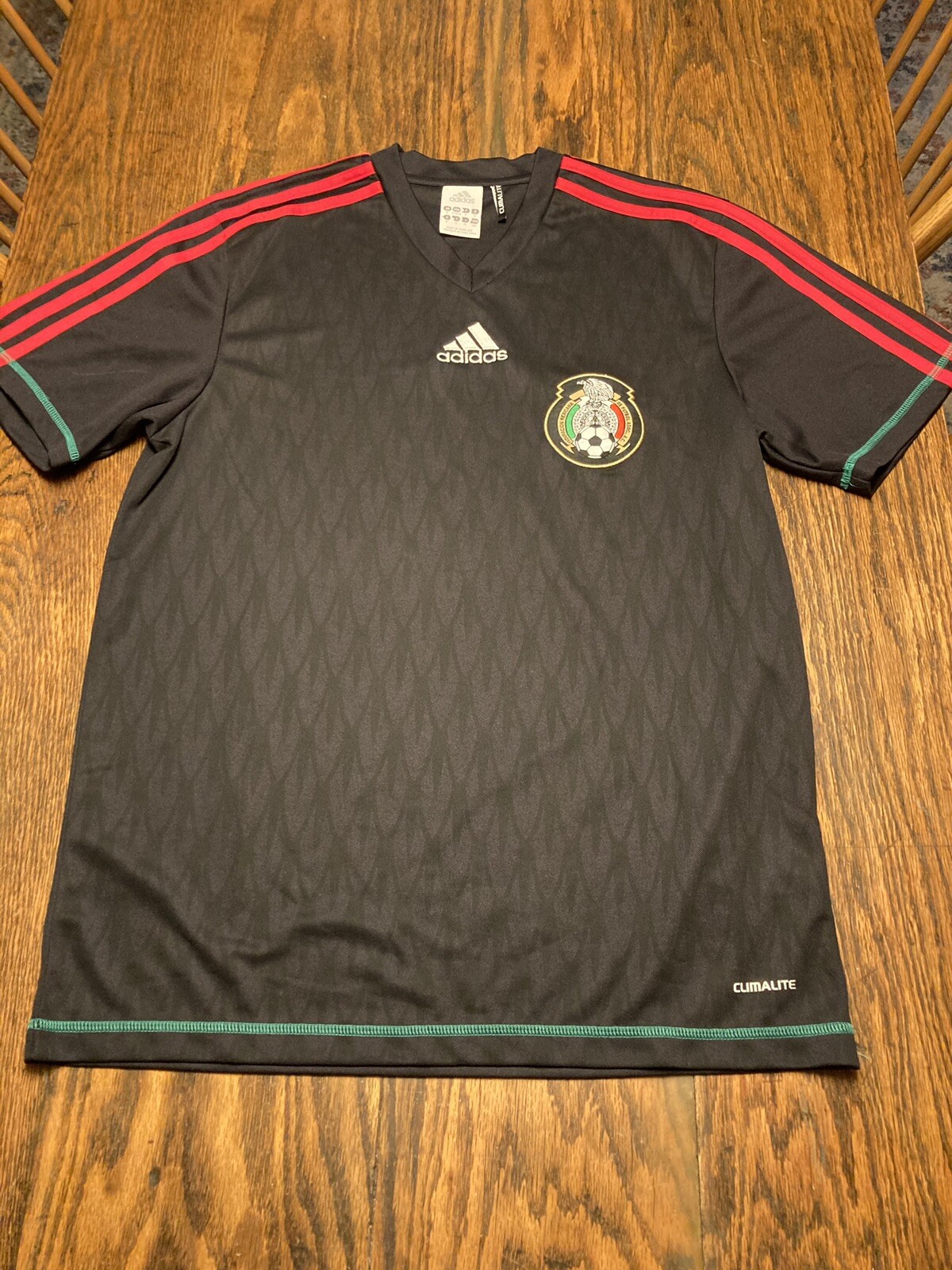 2009 Adidas Mexico Training Shirt Climalite Men’s Small Soccer Futbol EXC!