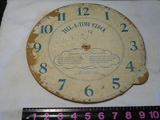 Vintage 40's Mother Goose Reading Wheel and Tell a Time Clock by Sense of Humor