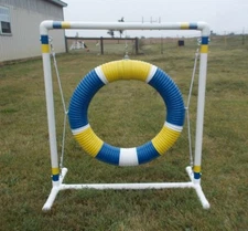 dog agility equipment mini tire jump