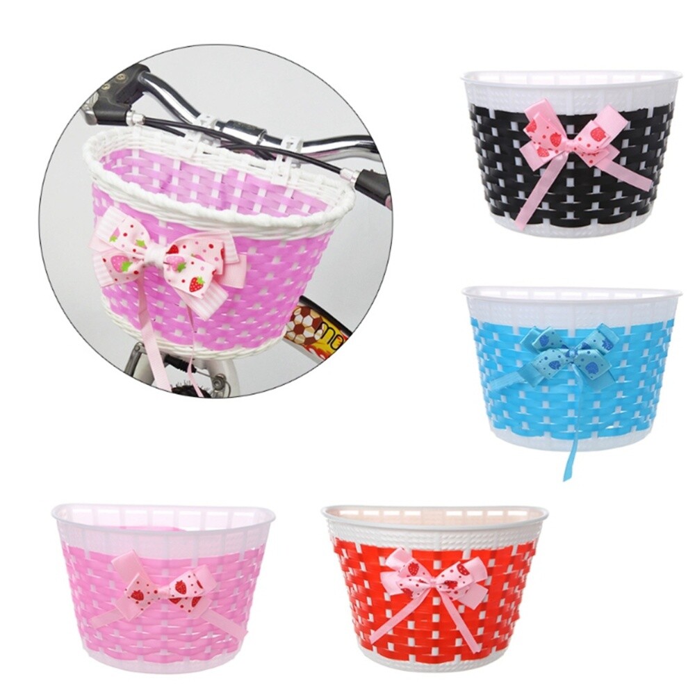 childrens bike basket front handlebar basket Girls Bike Front Basket Outdoor eBay