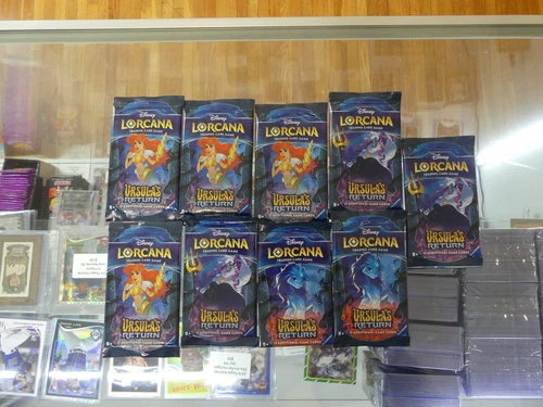 (9) Disney Lorcana URSULA'S RETURN Booster Packs