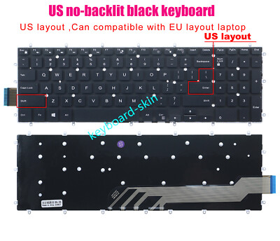 New black US Keyboard for Dell Inspiron 5565 5567 5570 5575 5665