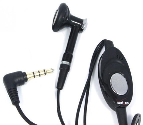 VERIZON HEADSET MONO HANDS-FREE EARPHONE SINGLE EARBUD MIC For PHONES & TABLETS - 第 5/6 張圖片