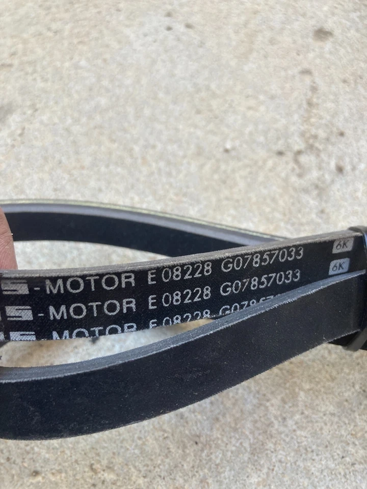 Courroie AS-MOTOR E08228 G07857033 - Photo 2/4