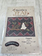 Bertie's Year Pattern January #1321 All Through The Night June