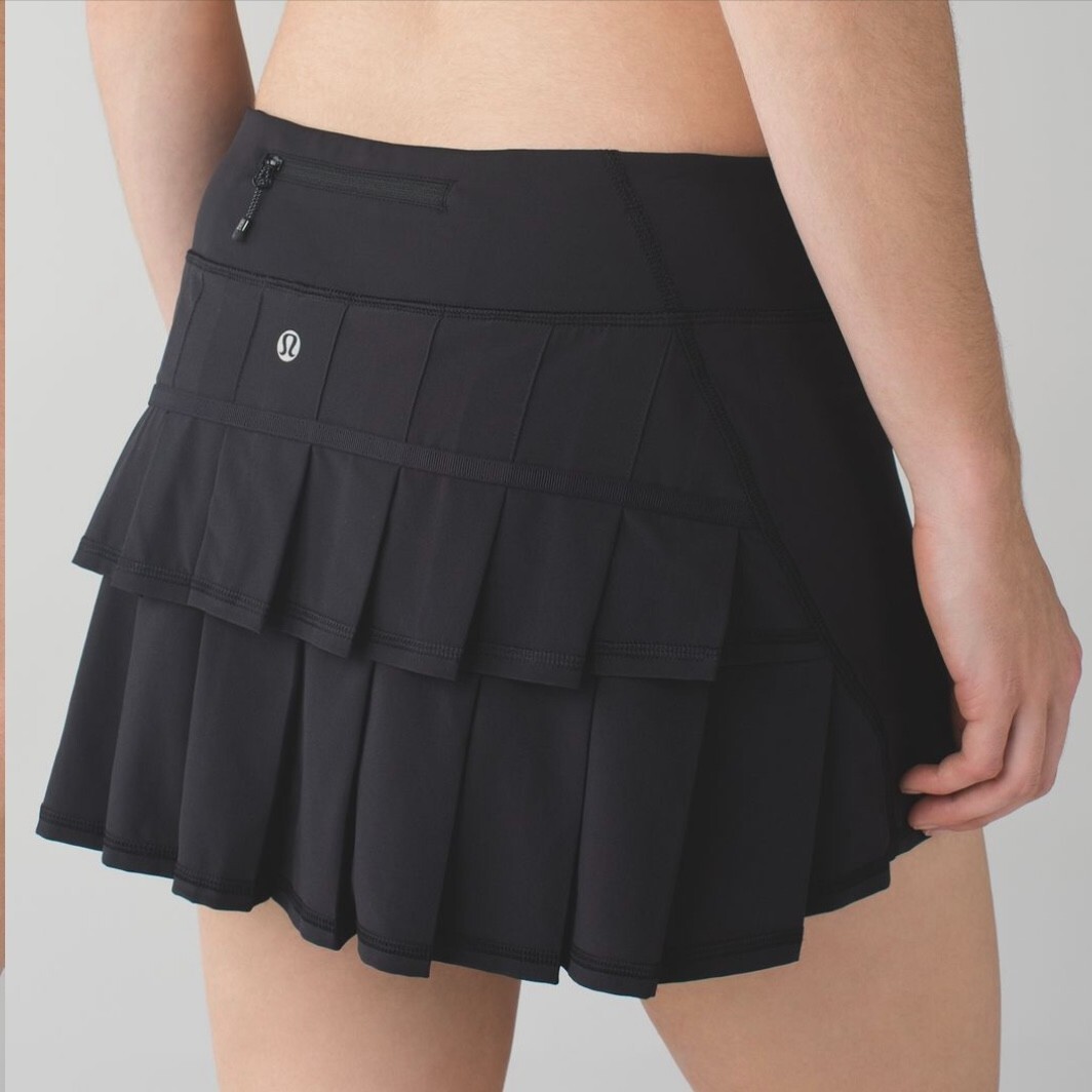 Lululemon Pleated Skort - Black iuu.org.tr