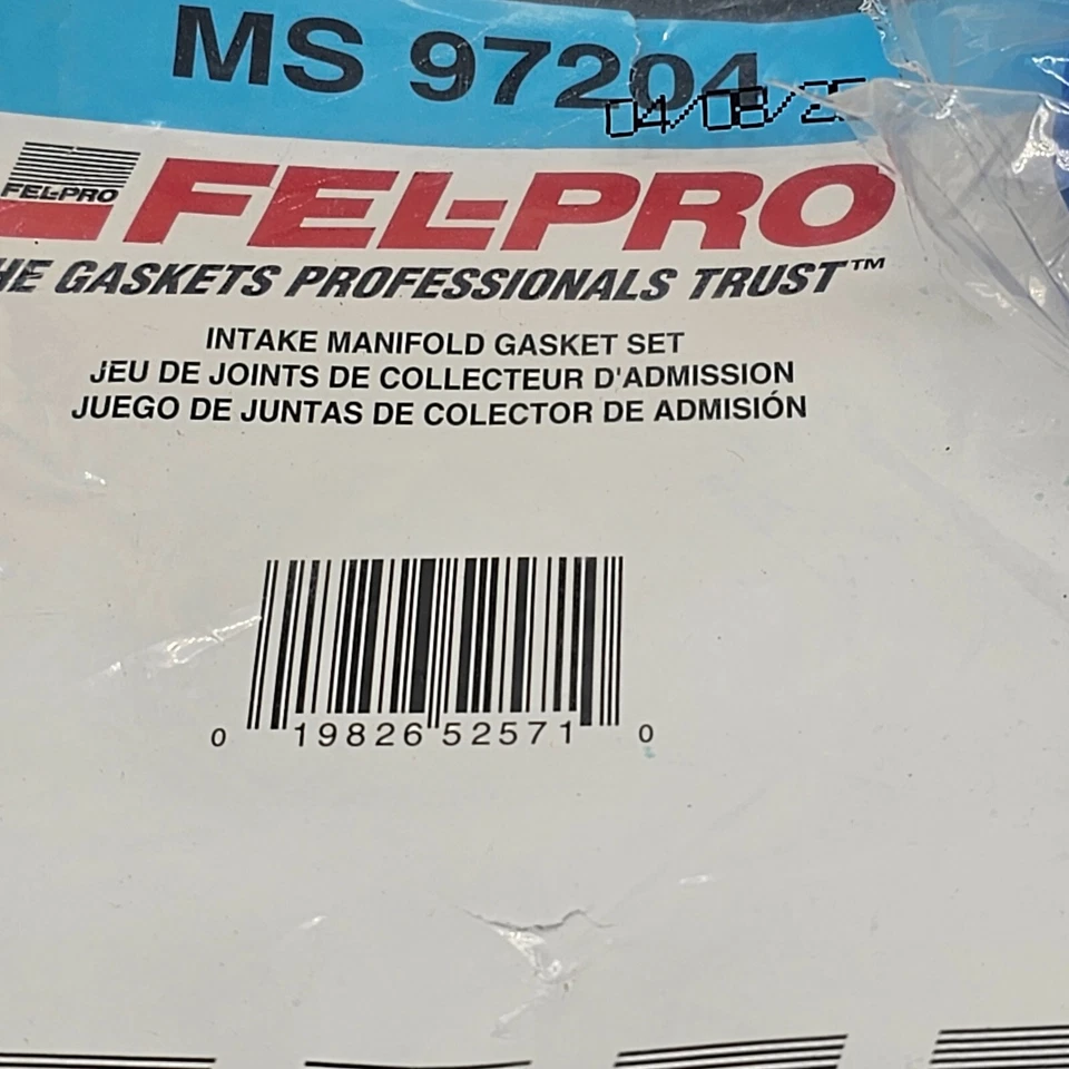 Junta de colector de admisión de motor Fel-Pro MS 97204 para Chrysler Pacifica 2024 Foto 2 de 4