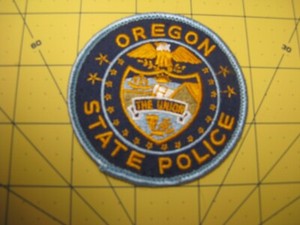Police Patch OREGON STATE POLICE