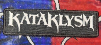 EMBROIDERED KATAKLYSM DEATH METAL BAND PATCH (Made To Order)