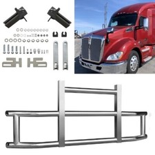 Heavy Duty Truck Bumper For Kenworth T680t660 2008-2021 Deer Guard Brackets Set Heavy Duty Truck Bumper For Kenworth T680t660 2008-2021 Deer Guard Brackets Set