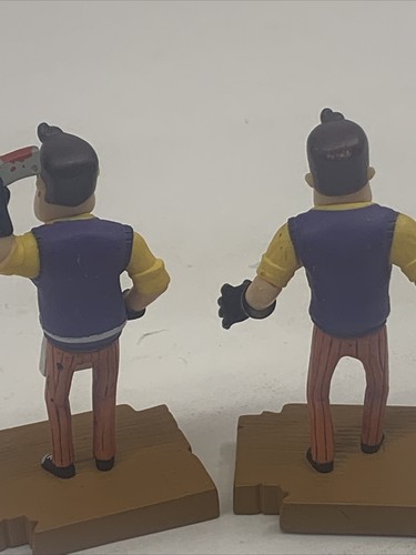 HELLO NEIGHBOR THE NEIGHBOR BUTCHER 3" INCH FIGURE TINY BUILD LLC. Lot of 2 - Picture 5 of 7