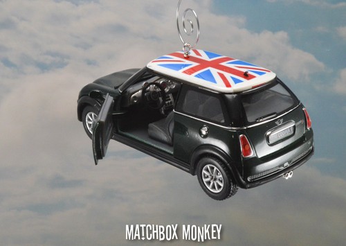 Deluxe Hard Top British Flag Austin Mini Cooper S Christmas Ornament 1/28th BMW - Picture 7 of 10