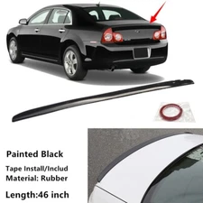 46in Universal Fit For Chevrolet Malibu 08-12 Sedan Rear Tail Trunk Spoiler Wing