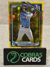 2024 Bowman Chrome Sapphire Colton Ledbetter Prospect Yellow Refractor #71/75